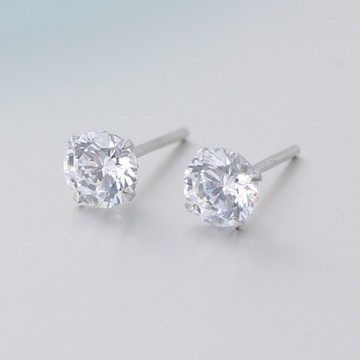 925純銀耳環鑲鑽耳飾-時尚經典簡約百搭生日情人節禮物女飾品3款73jc23【獨家進口】【米蘭精品】