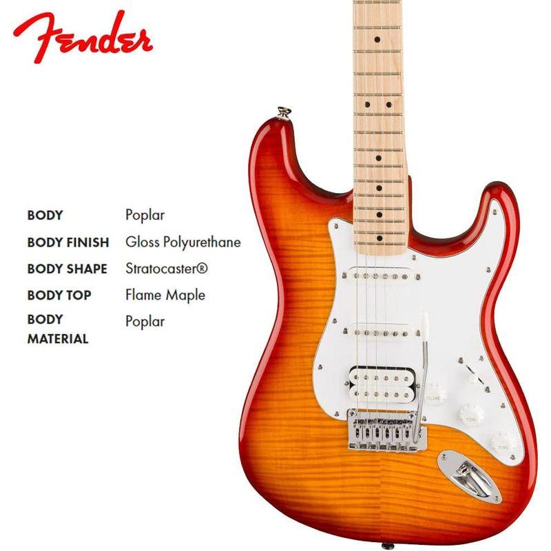 Squier by Fender エレキギター Affinity Series? Stratocaster? FMT HSS, Maple