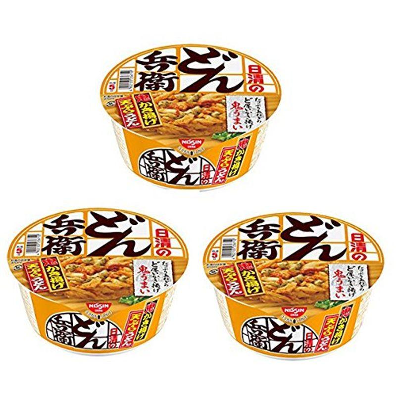 日清食品 どん兵衛 かき揚げ天ぷらうどん(鬼かき揚げ天） ３６個セット（１２個×３）