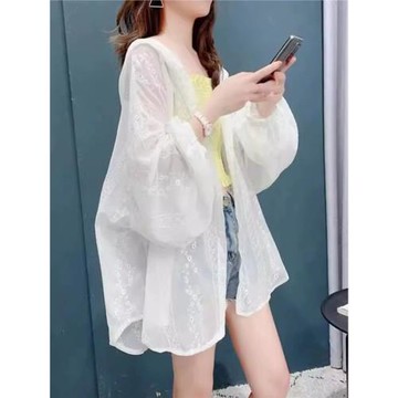 冰絲防曬衣女2026新款夏季歐貨連帽洋氣上衣寬松輕薄透氣開衫外套