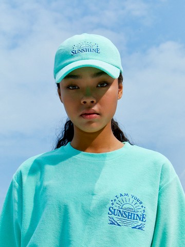 Sunshine Terry Ball Cap - Mint