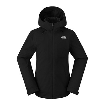 the north face 美國 女 dv防水兩件式羽絨外套黑8dms/登山/防風外套/防水外