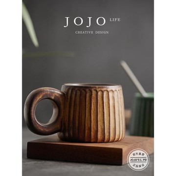 JOJO'S L. PD.Town.咖啡杯窯變大耳朵歐式復古創意陶瓷ins | 鄉衢
