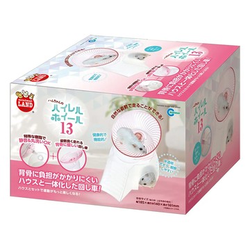 MARUKAN 健康舒適滾輪 S  白色  1個