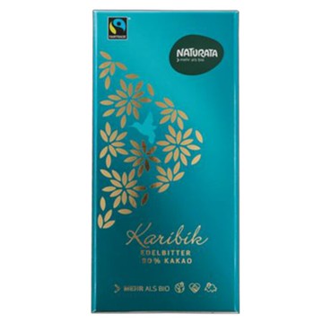 【Naturata】加勒比90%黑巧克力(100g/片)