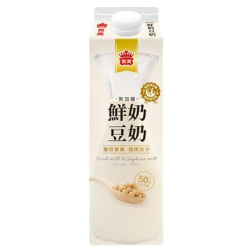[家速配]義美無加糖鮮奶豆奶900ml※實際到貨效期約4天以上