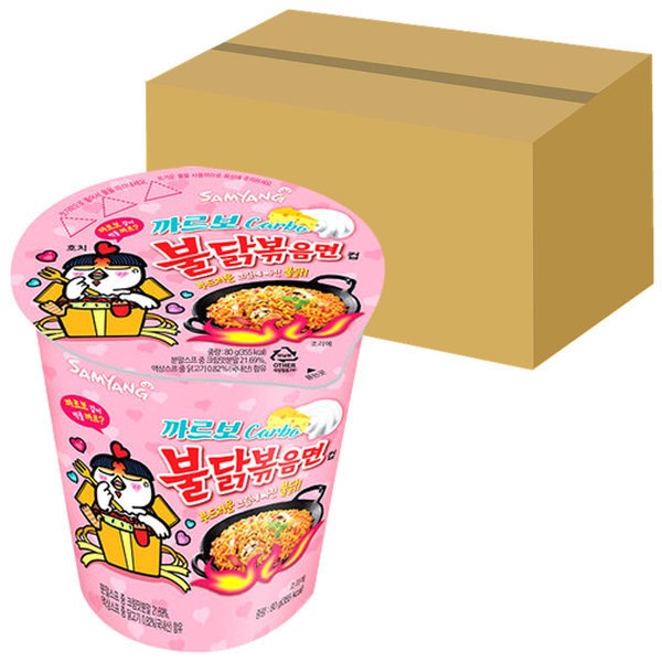 三養カルボプルダックポックンミョン小カップx30個 カップラーメン