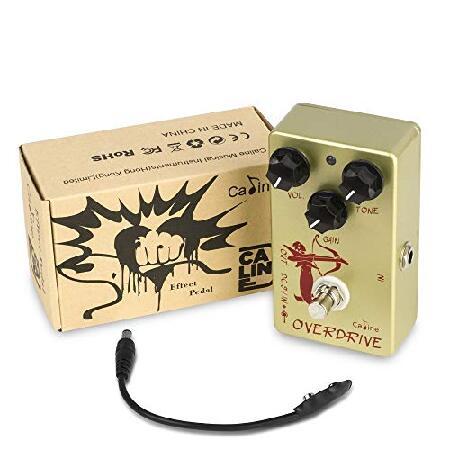 Caline Overdrive Guitar Effects Pedal Guitar Distortions Pedal Metal True Bypass Golden CP-99