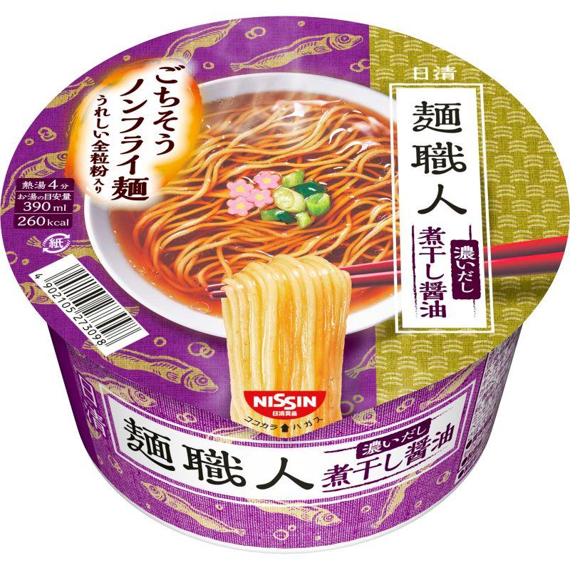 日清食品 日清麺職人 濃いだし 煮干し醤油 87g ×12個