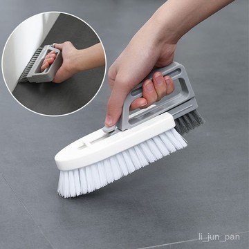 臺灣🚍8H出🉑浴室清潔刷瓷磚刷硬毛衛生間角落地闆小刷子多功能墻角凹槽縫隙刷