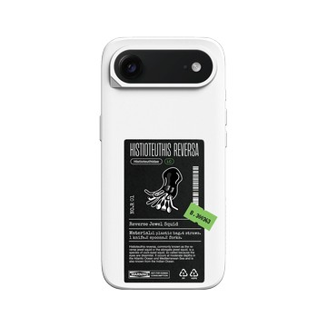 iPhone Air SolidX 白 - Marine Debris - 塑膠袋逆帆魷（隱藏版）