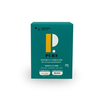 [昂萃Puriginal Life] 昂萃孕哺80%rTG頂級DHA藻油(30顆/盒)-[昂萃Puriginal Life] 昂萃孕哺80%rTG頂級DHA藻油(30顆/盒) 三入組