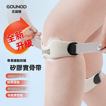 【專業防護升級】髕骨帶 運動護膝 籃球護具 跑步護具 跳繩裝備 硅膠加壓 半月板保護 防滑設計 男女通用運動防護