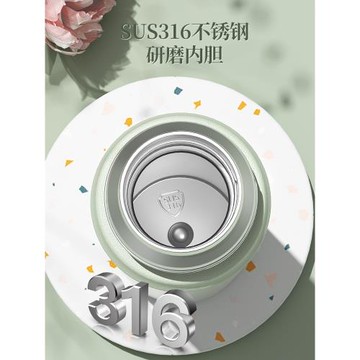 保溫杯女生便攜高顏值316不銹鋼水杯上學專用杯子男小學生刻名字