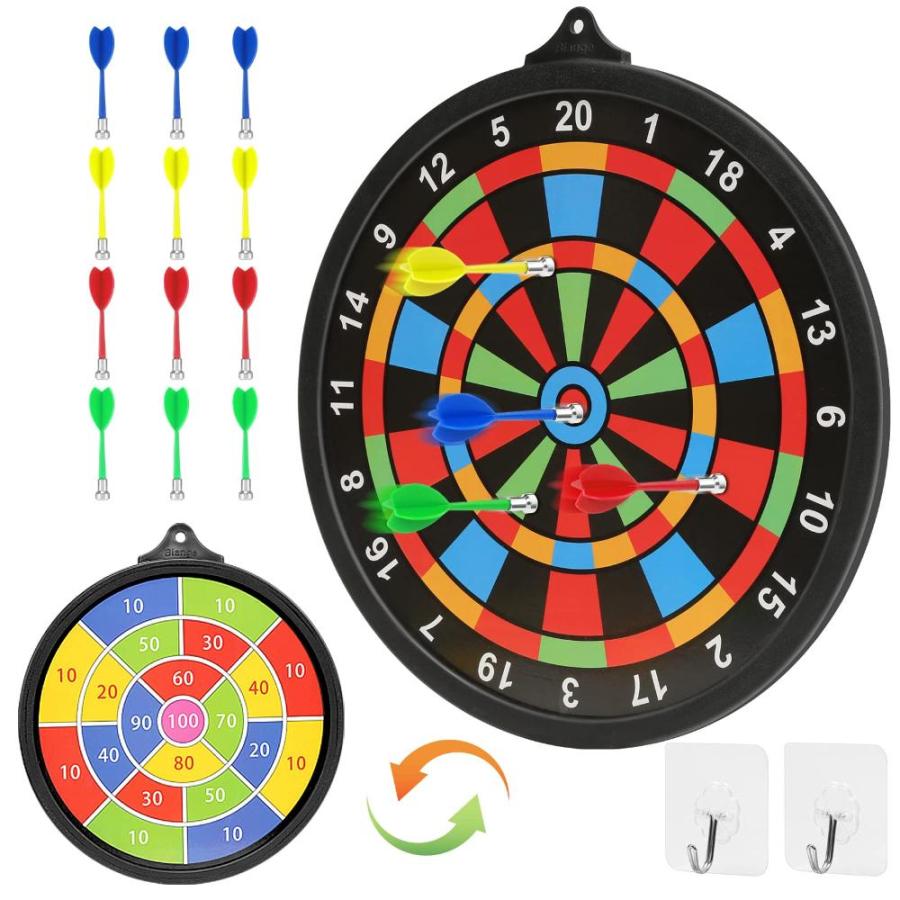 GSE Games & Sports Expert 18-Inch Baseball Dartboard with Darts