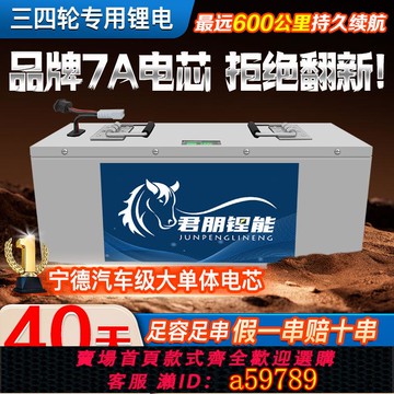 【台灣公司 可打統編】三輪四輪足容48v60v72v磷酸鐵鋰鋰電池鋁殼大單體電池電瓶耐低溫