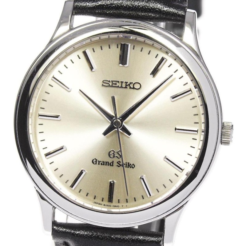 ☆良品【SEIKO】セイコー グランドセイコー SBGF015/8J55-0A10 クォーツ メンズ | LINEショッピング