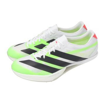 adidas 田徑鞋 Adizero Prime SP 4 男女鞋 白 黑 短跑專用 輕量 可拆式鞋釘 愛迪達 JI1213