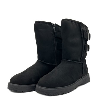 ESKT 女中筒雪鞋 SN270｜黑(36-41) 賞雪適用