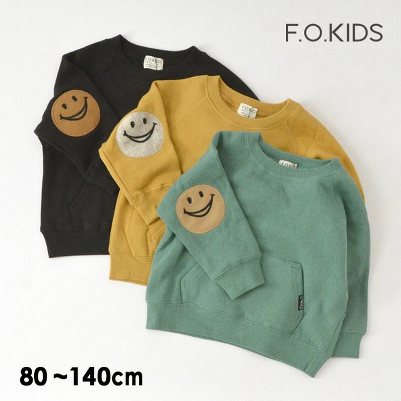 F.O.KIDS エフオーキッズ 120 スヌーピー ラグランスリーブ ロンT 子供服 長袖Tシャツ 高品質新品 スヌーピー