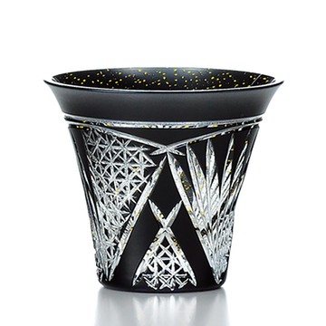 【TOYO SASAKI】八千代墨色烈酒杯-開扇柄-85cc