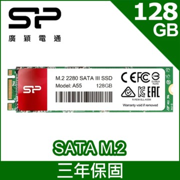 SP廣穎 M.2 2280 A55 128GB SSD 固態硬碟