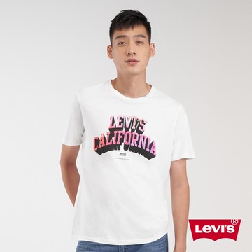 Levis 男款 短袖T恤 漸層Logo