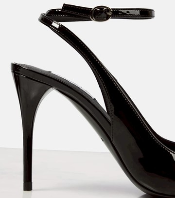 Alaïa Décolleté 90 patent leather pumps
