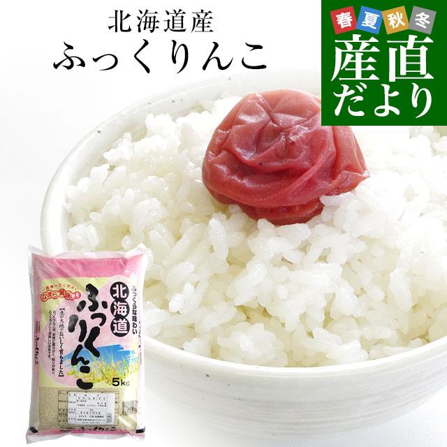 令和5年産　北海道産 ＜新米＞ ふっくりんこ　5キロ　送料無料　お米　北海道米