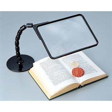 美生藥局｜【日本進口】可調式大尺寸閱讀放大鏡