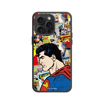 iPhone 15 Pro Max SolidX 黑 - Superman - Superman-漫畫風
