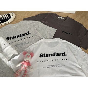 【MasCool】 Standard 短袖 短T 短TEE 短踢 素踢 落肩 寬鬆 純棉 韓國 自訂款
