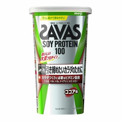 明治 ザバス SAVAS ソイプロテイン 100 224g