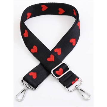 肩帶配件單肩斜挎包包帶子女背包帶純黑色尼龍帆布替換加寬包帶寬