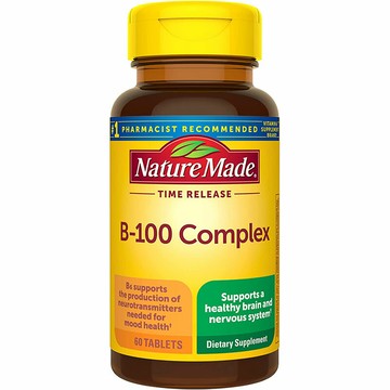 美國代購！原裝正品Nature Made維他命B-100 B綜合物 60粒