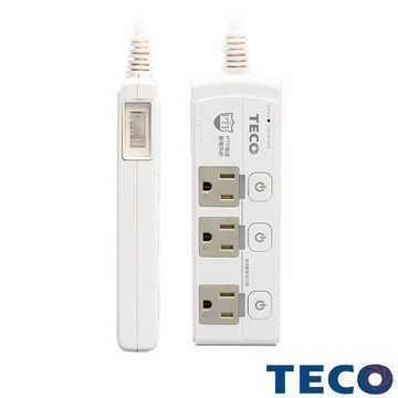 TECO東元 高溫斷電四開三插延長線(6尺) XYFWL260R3