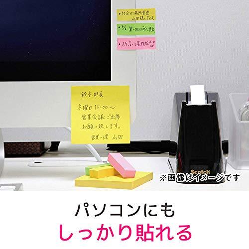 ポストイット 強粘着 付箋 見出し ネオンカラー 50×15mm 90枚×50パッド 7002SS-NE