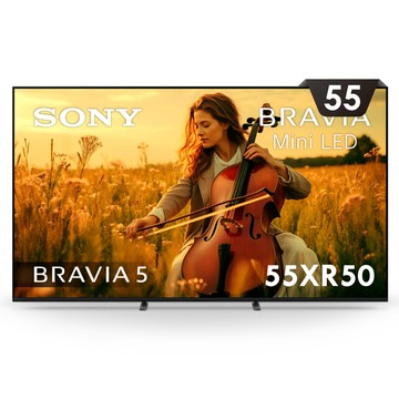 【SONY 索尼】BRAVIA 5 55型 XR Mini LED 4K HDR Google TV顯示器（Y-55XR50）-含基本安裝_廠商直送