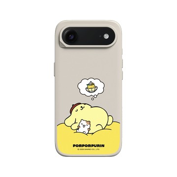 iPhone Air SolidX 貝殼灰 - 三麗鷗-布丁狗30週年 PomPomPurin (30th Anniversary) - 甜點的幻想