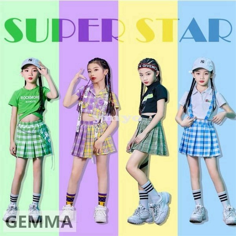 ジャズダンス 女の子 トップス タンクトップ プリーツスカート 2点セット キッズダンス衣装 Jk 応援団 ガールズ ジュニア 韓国 ステージ衣装 通販 Lineポイント最大0 5 Get Lineショッピング