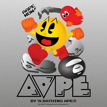 【 🐻熊熊愛上蘋果 】AAPE X PAC-MAN 吃豆人 限量聯名親子裝
