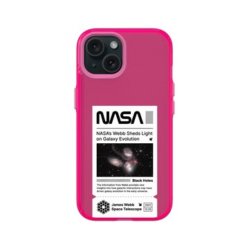 iPhone 15 Clear 粉漾桃 - NASA - NASA's Space Telescope - Stephan's Quintet
