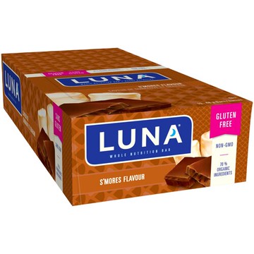 Clif LUNA Whole Nutrition Bar S'Mores 15 Bars