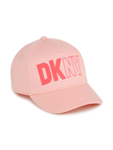Dkny Kids - logo-print cotton twill cap - kids - Cotton/pure cotton - 56 cm - Pink