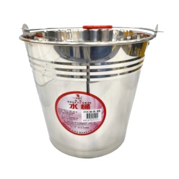 Argus 雅緻 30CM不銹鋼水桶  銀色  1個