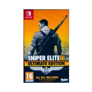 Nintendo NS Switch《狙擊之神 3 終極版 Sniper Elite 3》英文歐版