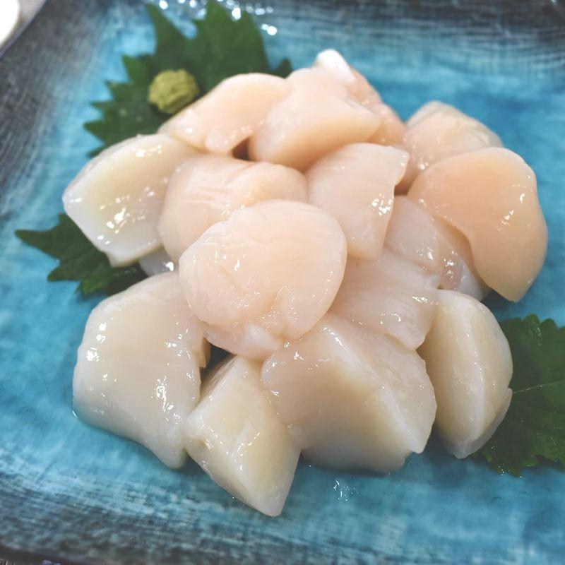 北海道産帆立貝柱 刺身 300g×2個 冷凍 ほたて ホタテ 合計600g 生食