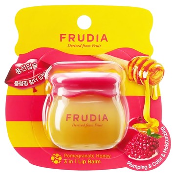 FRUDIA 確認過嘴唇 豐澤潤唇膏 蜂蜜石榴 強化唇肌彈力與保濕  10ml  1個
