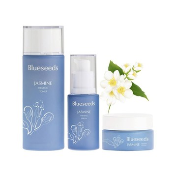 妍萃茉莉緊緻保養系列 3入套組 (活膚液100ml+精華液30ml+乳霜30g)