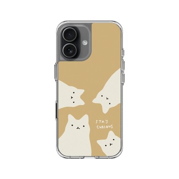 iPhone 17 Clear Case（相機按鈕） 透明 - ilovedoodle (Lim Heng Swee) - Stay Curious - 保持好奇心